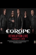 Europe at Revolution Live on February 2nd, 2016
