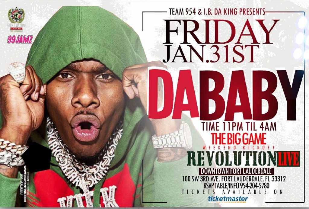 DaBaby - Revolution Live