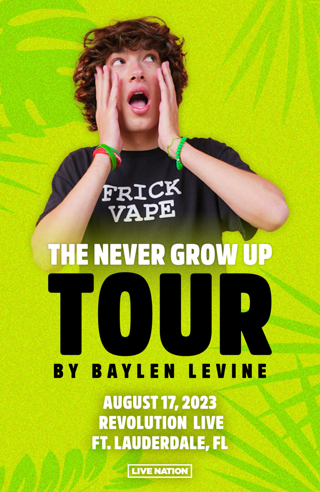 Baylen Levine - The Never Grow Up Tour - Revolution Live