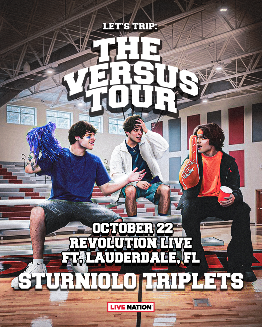 Sturniolo Triplets Let’s Trip The Versus Tour Revolution Live