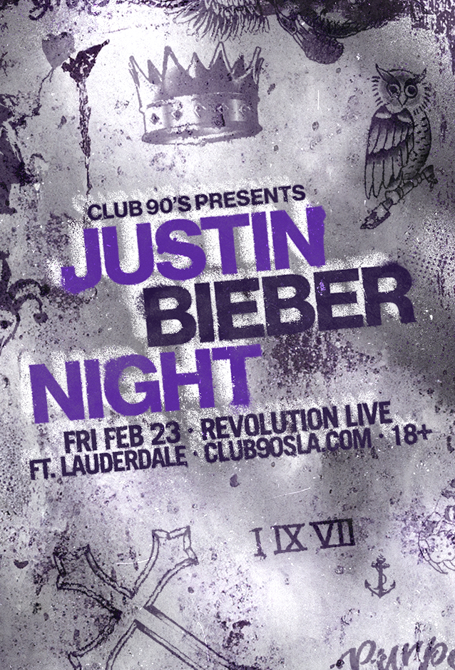 Club 90s Presents: Justin Bieber Night