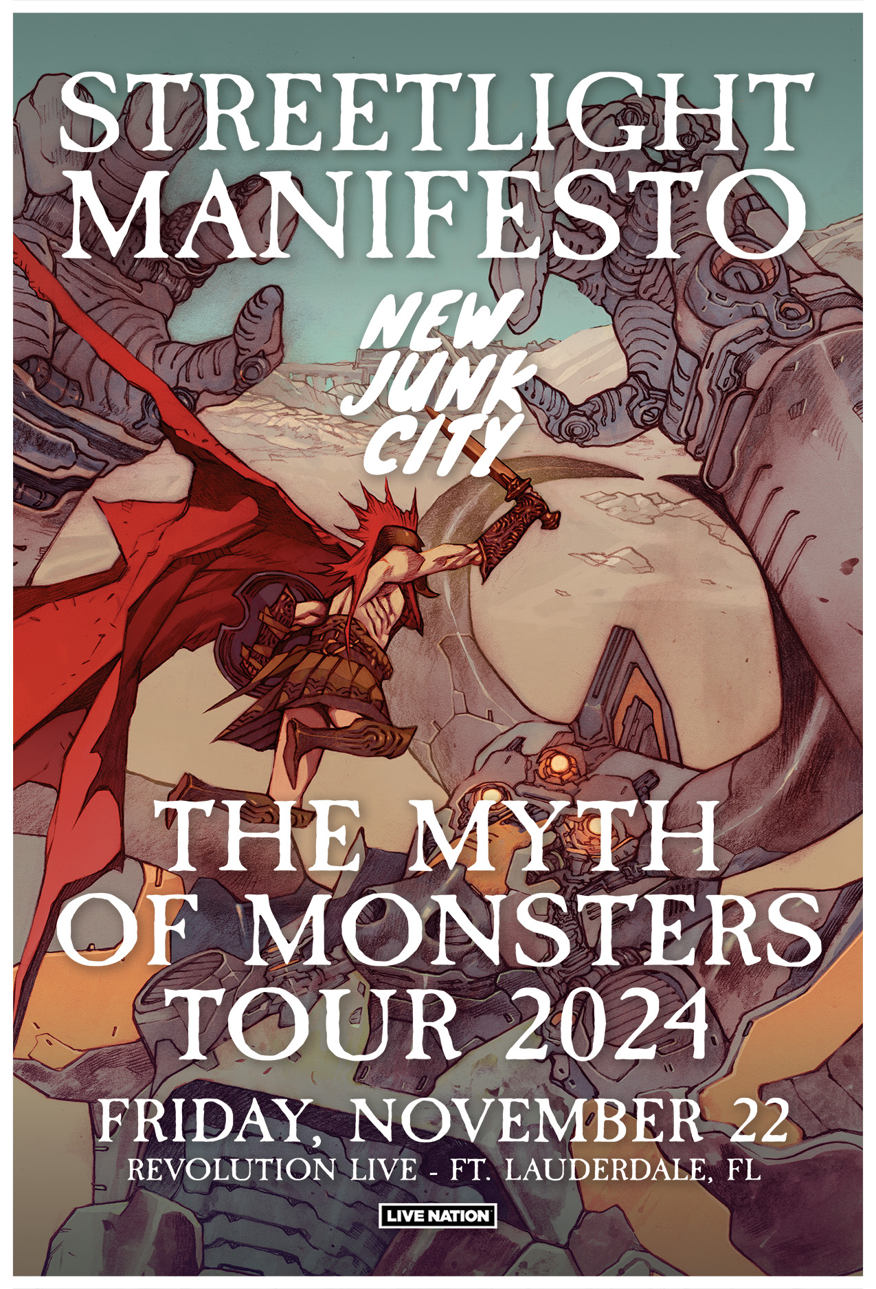 Streetlight Manifesto - The Myth of Monsters Tour 2024