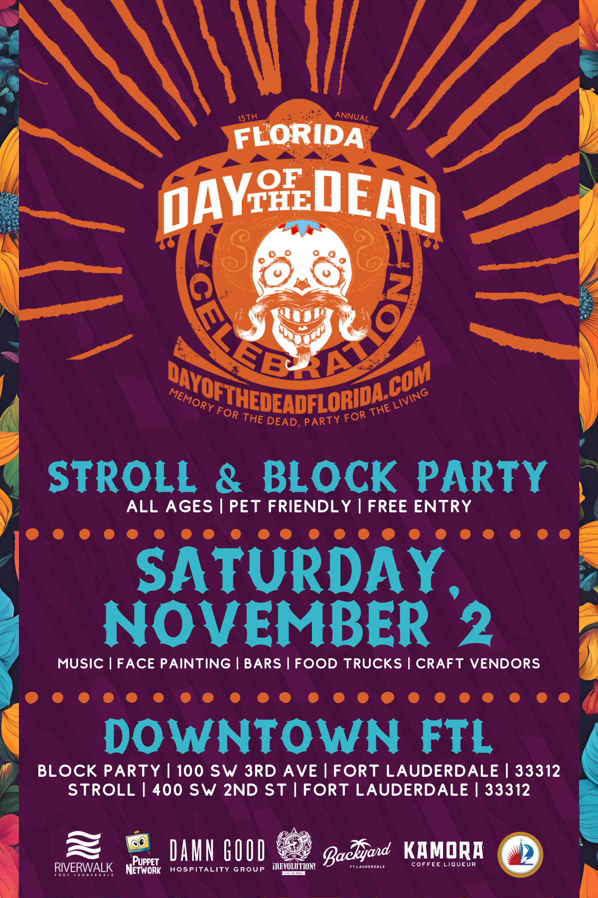 15th Annual FLORIDA DAY OF THE DEAD