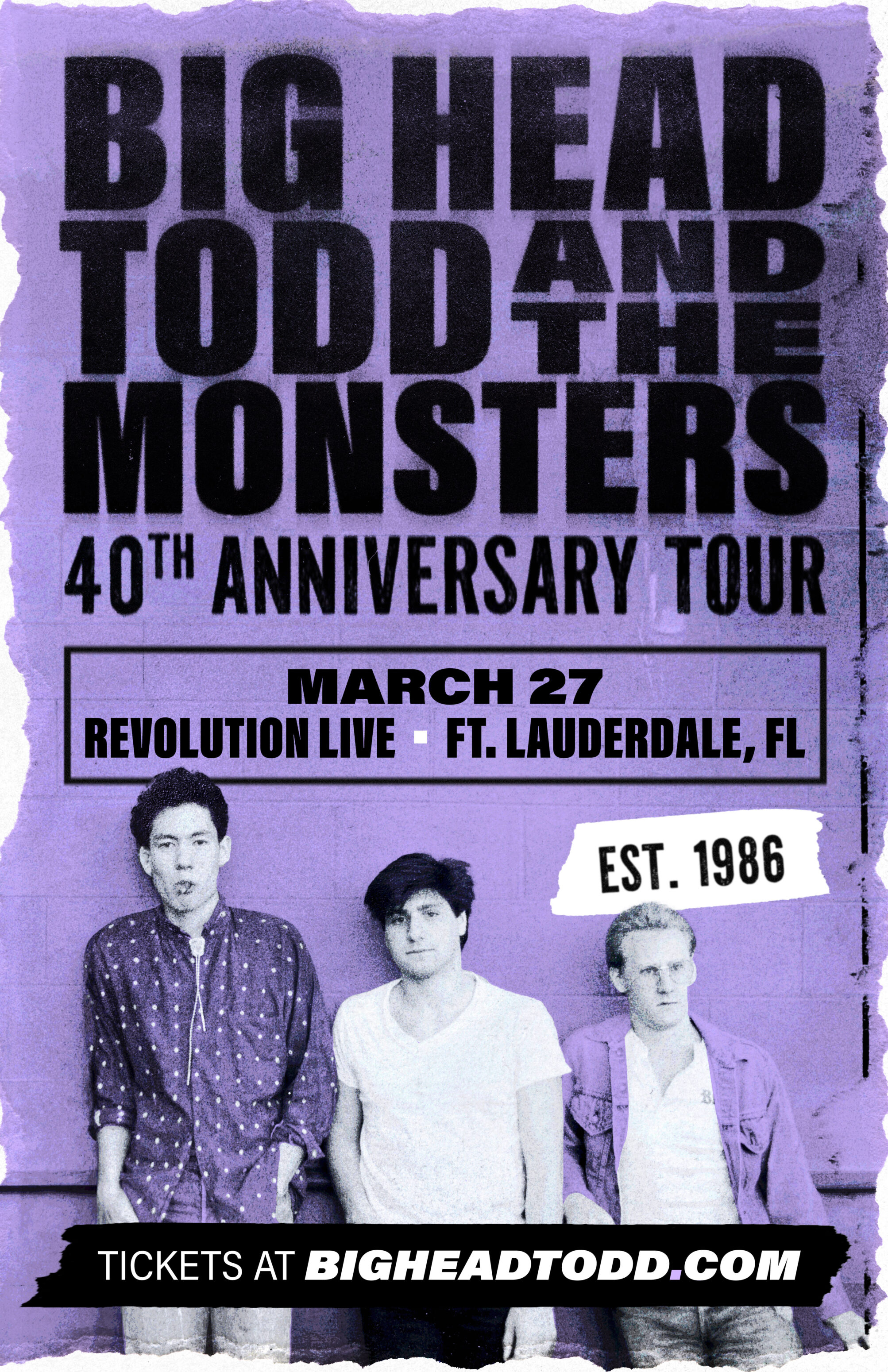 Big Head Todd and the Monsters 40th Anniversary Tour