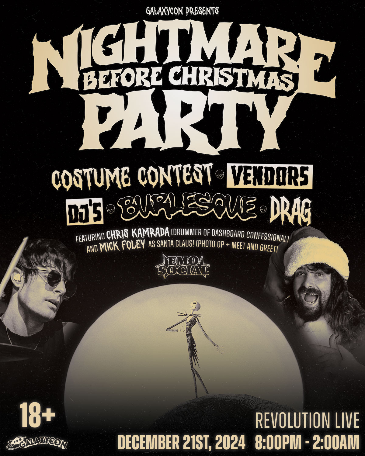 GalaxyCon's Nightmare Before Christmas Party