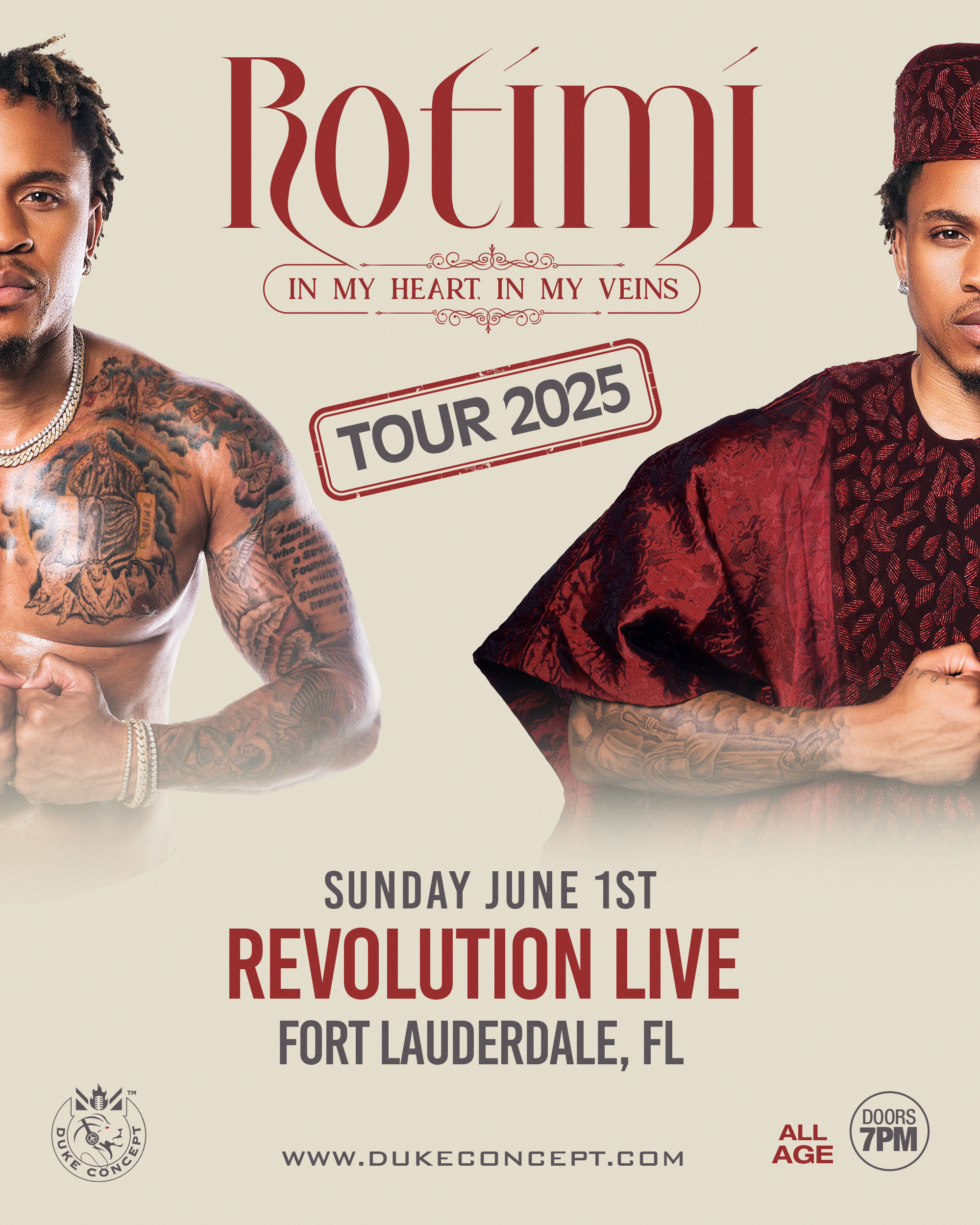 Rotimi: In My heart, In My Veins Tour