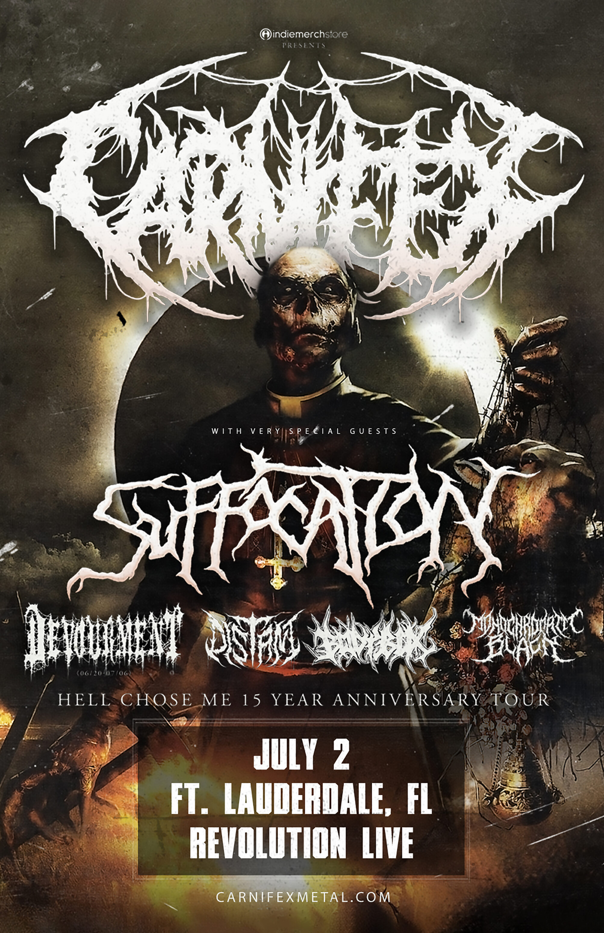 CARNIFEX “HELL CHOSE ME 15 YEAR ANNIVERSARY TOUR”